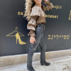 ⁦מכנס עור חגורה⁩ – תמונה ⁦3⁩